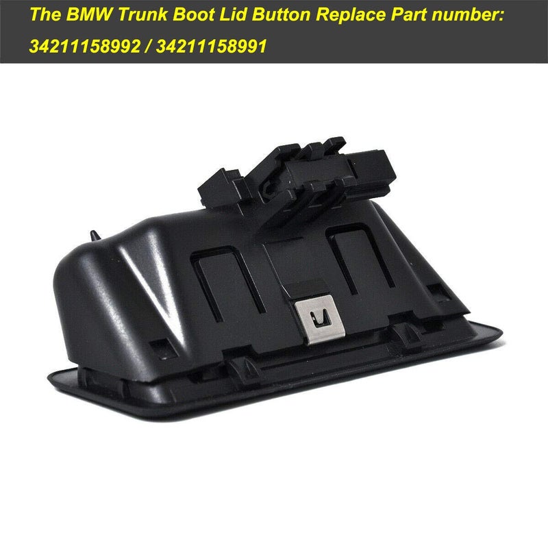 MOCW Boot Trunk Handle Release Switch Fit for BMW 1 3 5 Series X6 X5 X1 E60 E90 E91 E92 E93 E70 E71 Replace 51247118158 - Image 3